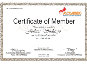 PC - Sertifikat Member ASCOATINDO